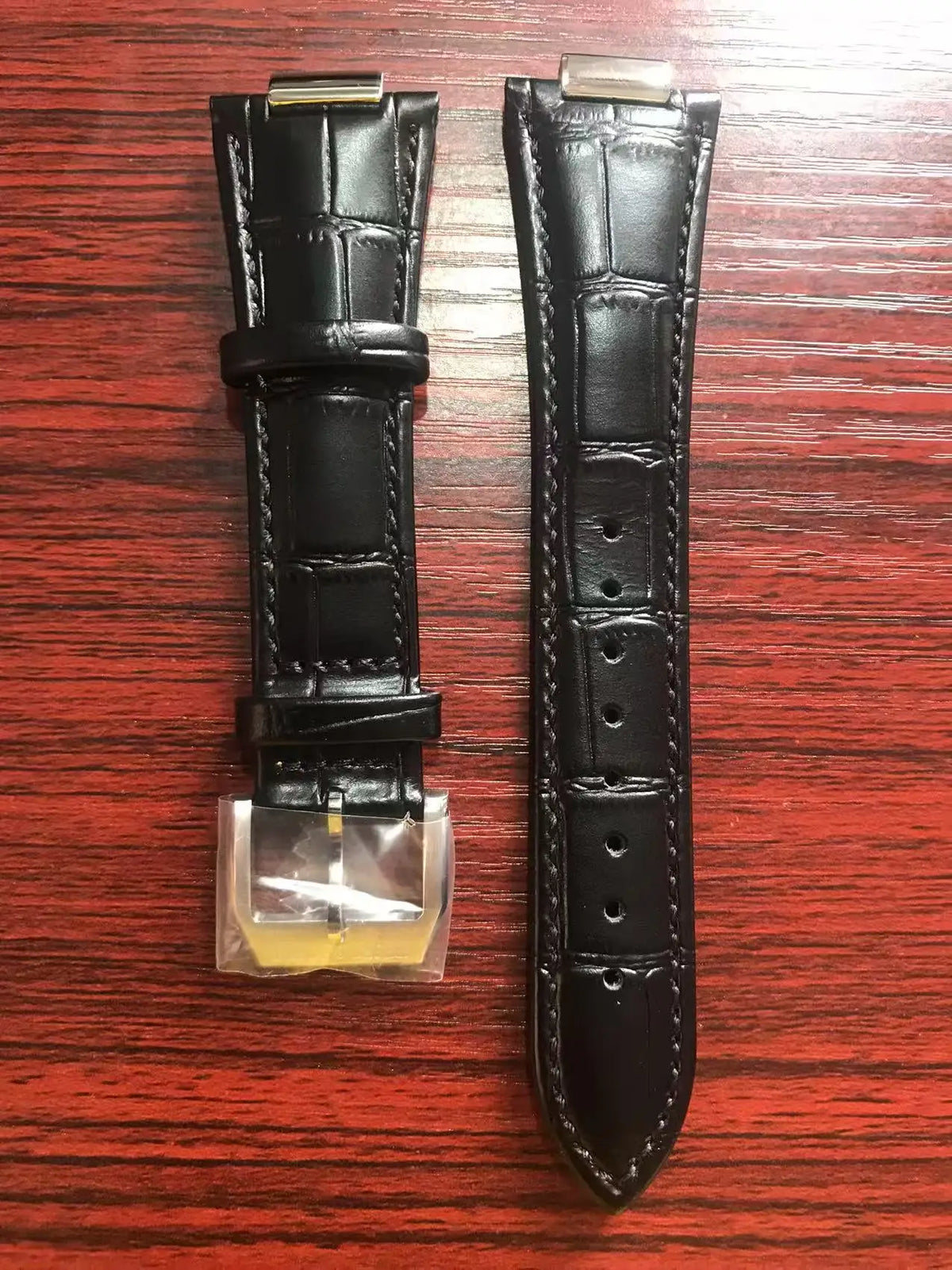 Specht & Sohne Hot Selling Watch Strap Parts Accessories Replacement For PKPP5711 Genuine Leather Strap 25mm*13mm
