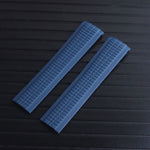 New 21mm Black Blue Green Curved And Silicone Rubber Watchband For PK PHI For 5164a 5167a-001 Watch Strap Band