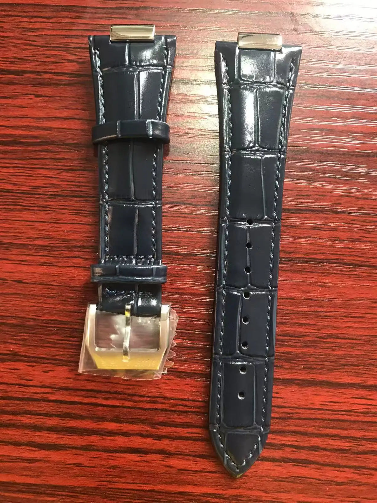 Specht & Sohne Hot Selling Watch Strap Parts Accessories Replacement For PKPP5711 Genuine Leather Strap 25mm*13mm